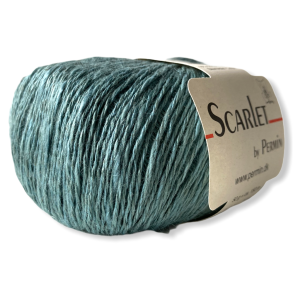Scarlet by Permin, lys petrol, fv 46, pr. 50 g.