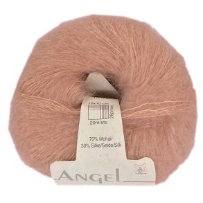Angel i koral. Permin KidMohair + Silke, pr. 25 g.