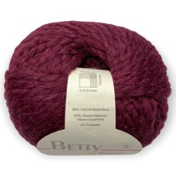 Betty by Permin, bordeaux, fv 03, pr. 50 g.