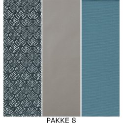 Stofpakke. Akryl-coatet stof til 3 spisesmkke