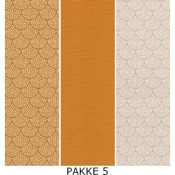 Stofpakke. Akryl-coatet stof til 3 spisesmkke