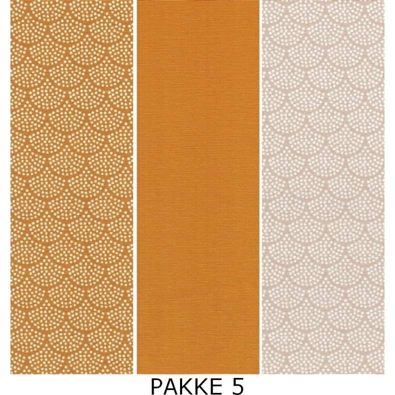 Stofpakke. Akryl-coatet stof til 3 spisesmkke