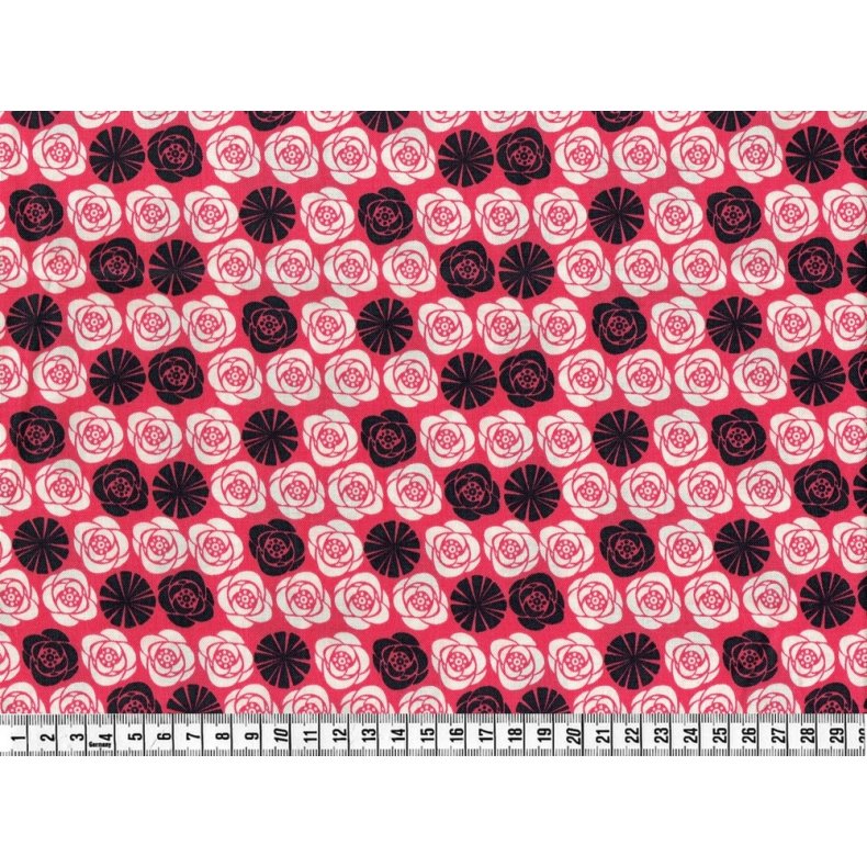 StofRest 1,55 m. Japansk Inspiration, Pink Roses