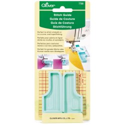 Clover sm guide til lige syninger.