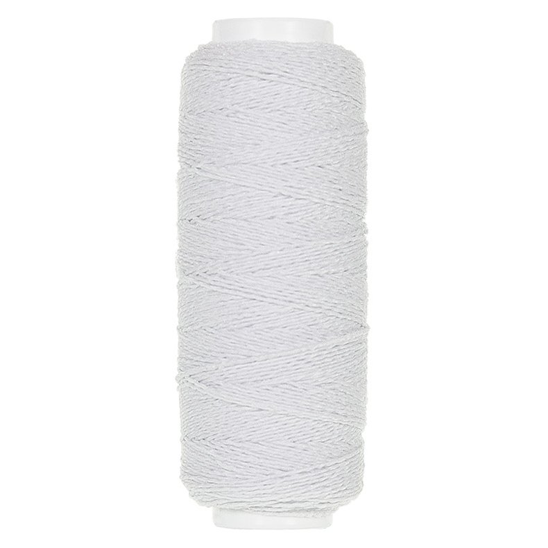 Luksus elastiktrd hvid. Pr. rl.