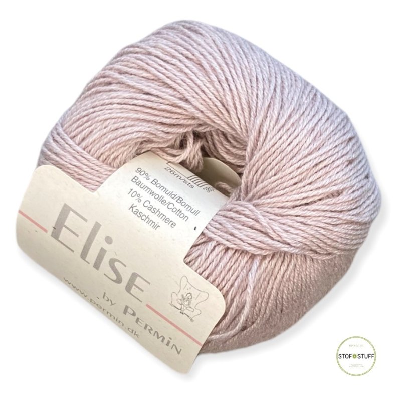 Elise by Permin, latte, fv 16, pr. 25 g.