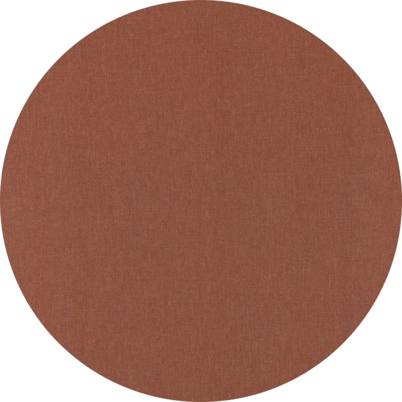 Kanvas stof i hrlook, brun, pr. m.