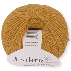 Esther by Permin, karrygul fv 03, pr. 50 g.