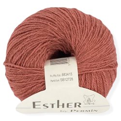Esther by Permin, gammel rosa, fv 15, pr. 50 g.
