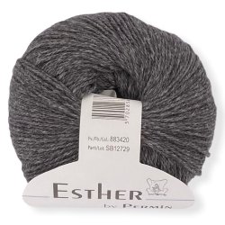 Esther by Permin, mrk gr, fv 20, pr. 50 g.