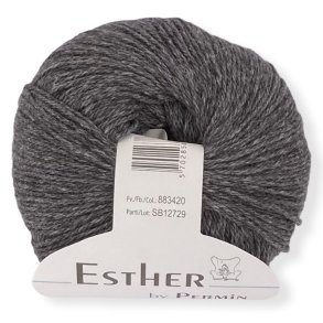 Esther by Permin, mrk gr, fv 20, pr. 50 g.