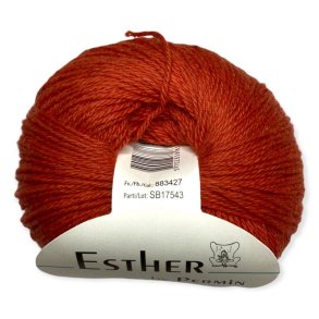 Esther by Permin, saffron, fv 27, pr. 50 g.