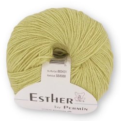 Esther by Permin, lysgul fv 31, pr. 50 g.