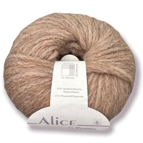 Alice by Permin, camel, fv 26, pr. 50 g.