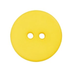 Knap, gul, Rasmus Klump bukser, 23 mm, pr. stk