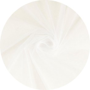 Hvid tyl stof i meterml, pr. m.