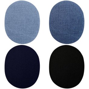 Reparations lapper til cowboybukser. Iron on. Vlg mellem 4 farver.