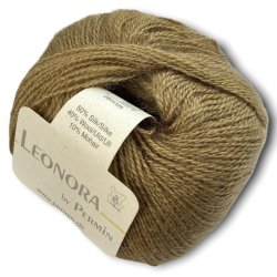 Leonora by Permin, oliven, fv 02, pr. 25 g.