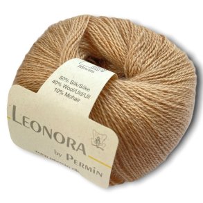 Leonora by Permin, beige, fv 04, pr. 25 g.