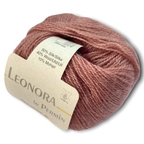 Leonora by Permin, gammel rosa, fv 12, pr. 25 g.