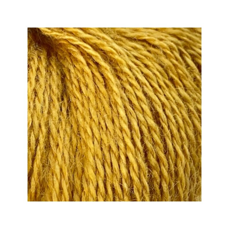 Leonora by Permin, sennepsgul, fv 16, pr. 25 g.