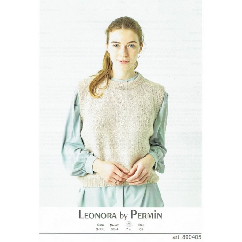 Leonora by Permin, oliven, fv 02, pr. 25 g.