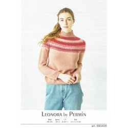 Leonora by Permin, blomme, fv 10, pr. 25 g.