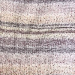 Maja Color by Permin bomuldsgarn, lilla/beige/gr�, fv. 22 pr. 50 g.