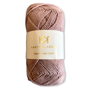 Soft Lilac. kologisk bomuldsgarn. Karen Klarbk. Pr. 50 g.