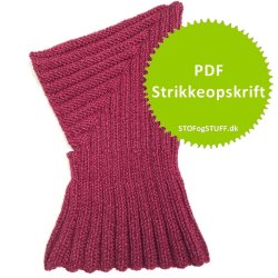 Strikke Opskrift, Pixie Elefanthue, PDF-fil