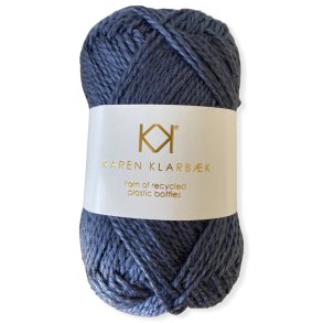 Plastikflaske garn, Steel Grey, pr. 50 g.