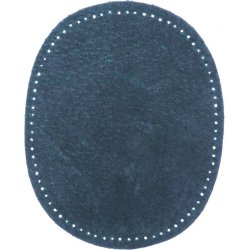 Albuelapper, �gte ruskind, ovale i 6 farver, pr. par