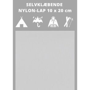 Selvklbende lap, transparent. Reparationslap.