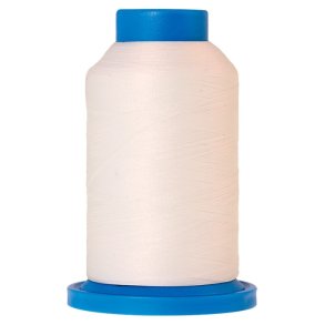 Elastisk Sera Flock sytrd i hvid, pr. rl. á 1000 m.