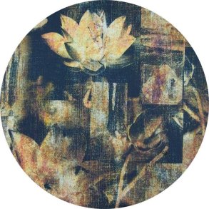 Kraftigt twill stof. Lotus, pr. m.