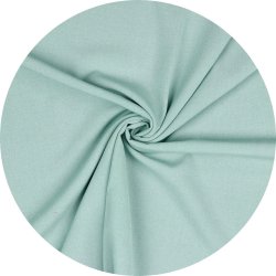 Viskose twill stof m. strk. Dusty aqua, pr. m.