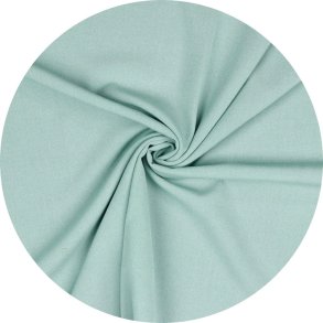 Viskose twill stof m. strk. Dusty aqua, pr. m.