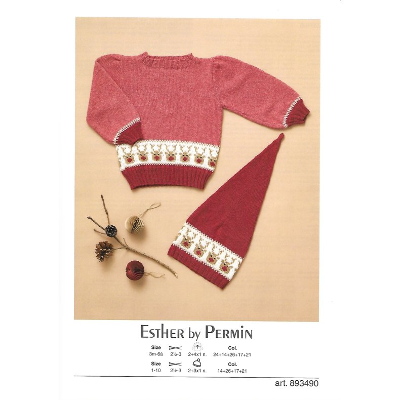 Esther by Permin, rd, fv 14, pr. 50 g.