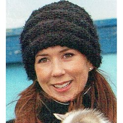 PDF Strikkeopskrift. Hurtig Hue i brede riller, one size