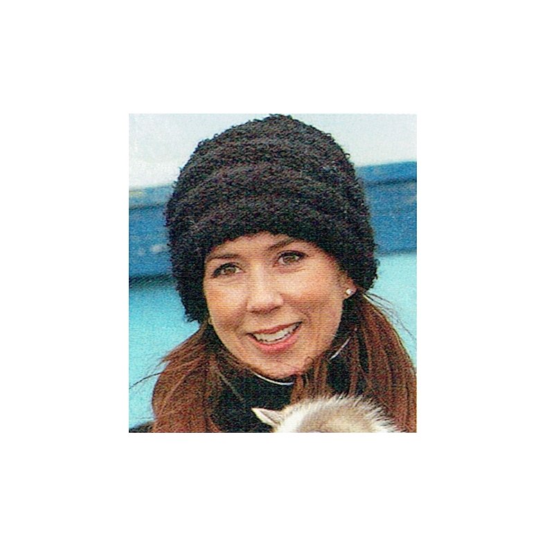 PDF Strikkeopskrift. Hurtig Hue i brede riller, one size