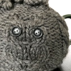 Strikke Opskrift, Tehtte med ugler og snoninger, PDF-fil