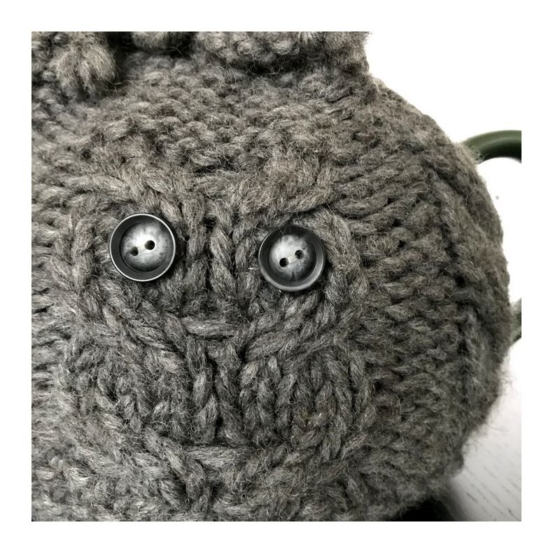 Strikke Opskrift, Tehtte med ugler og snoninger, PDF-fil