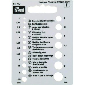 Strikkepinde mler, pr. stk