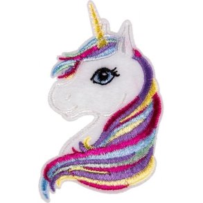 Strygemrke. Enhjrning hoved, 42x75 mm, pr. stk