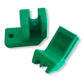 Trykfod til usynlig lynls og tittekant, pr. stk