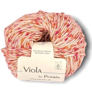 Viola by Permin, orange, fv. 02, pr. 50 g.