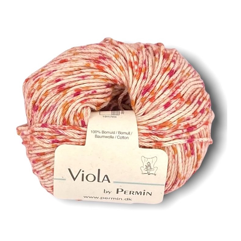Viola by Permin, orange, fv. 02, pr. 50 g.
