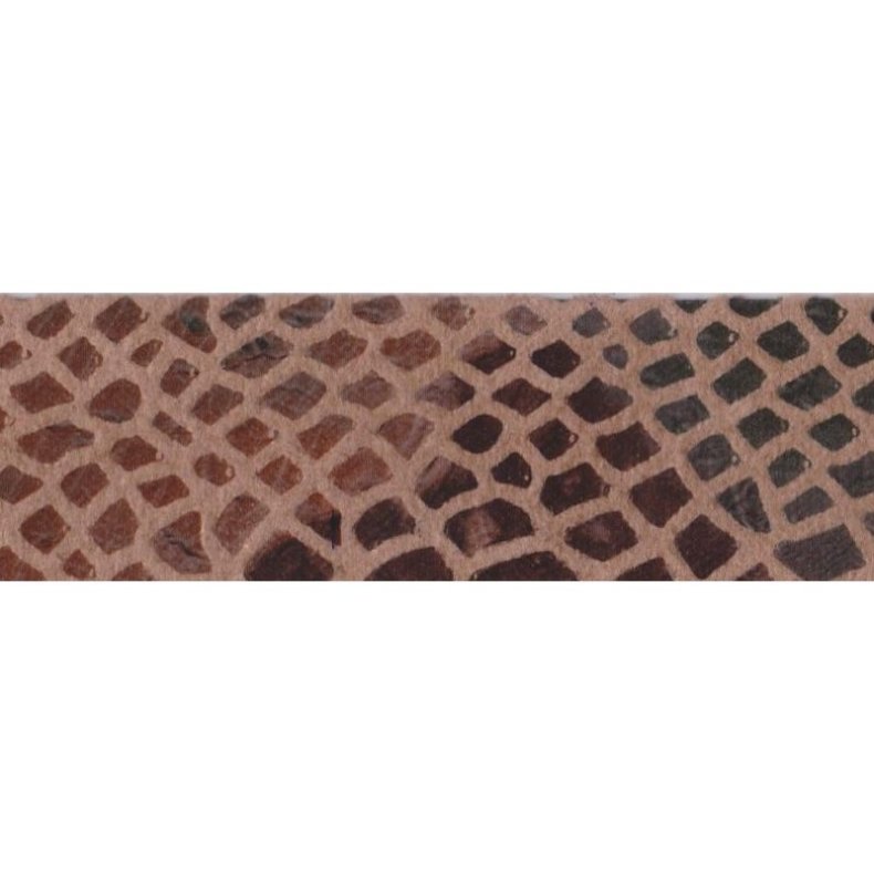 Kantebnd med slangeskinds look, pr. m.