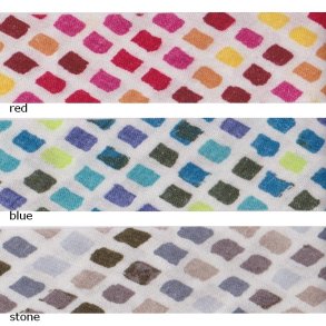 Kantebnd med Harlekins mnster, rd, pr. m.