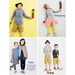 B�rnestrik p� pinde 3&frac12;-4, strikkeh�fte af Lene Holme Sams�e